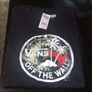 NEW Vans Mens Drip Dual Palm Tee Size XXL